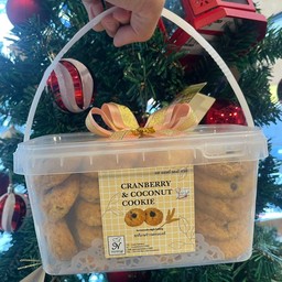 Coconut-Cranberry Cookies 600 g.