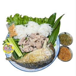 เมี่ยงปลาทู+หมูสันคอ