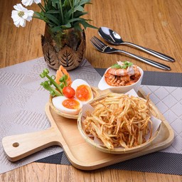 ตำมะละกอทอดกรอบ