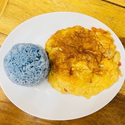ข้าวอันชัน+ไข่เจียว