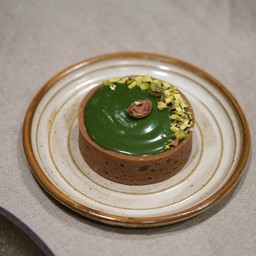MATCHA COCOA TART