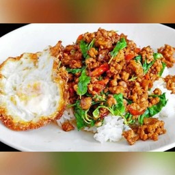 กะเพรา(เป็นกับข้าว)