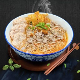 ก๋วยเตี๋ยวหมูเด้ง (ต้มยำ,น้ำใส ระบุ)