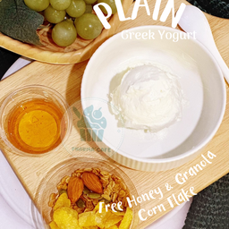 Plain Greek Yogurt กรีกโยเกิร์ต โฮมเมด 1 scoop 50g (S)