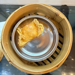 ฟองเต้าหู้ทอดไส้กุ้ง