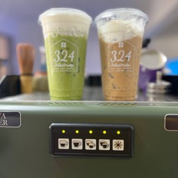 หอมละมุลลิ้น กาแฟเกรดดี + ชาเขียวสูตรของร้าน