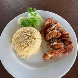 ข้าวมันไก่ทอด.