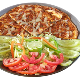 Cheesy Chicken Lahmacun