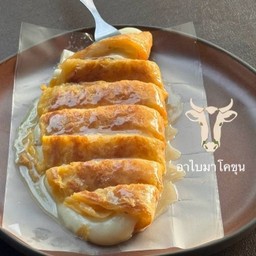 โรตีไข่+ชีส