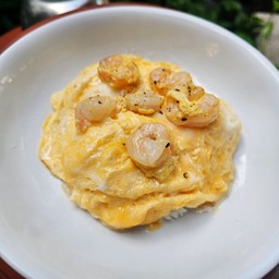 ข้าวไข่ข้นกุ้ง