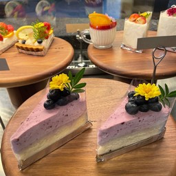 Blueberry cheese pie