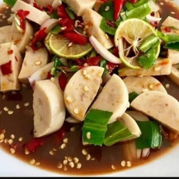 ตำเกาเหลาหมูยอ
