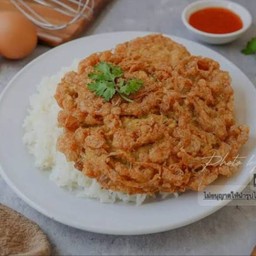 ข้าวไข่เจียวไม่ใส่เครื่อง