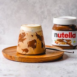 Nutella cream latte