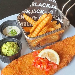 Avocado Fish & Chips (อะโวคาโด้ปลาทอดเฟรนฟราย)