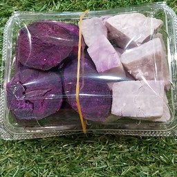 มันม่วงเผือกนึ่ง