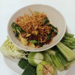 ปลาร้าสับทอดสมุนไพร