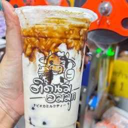 นมสดบราวน์ชูก้า