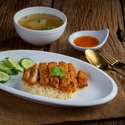 ข้าวมันหมูทอด พิเศษ