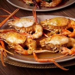กุ้งทอดเกลืิอ