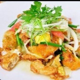 ยำไข่ดาว