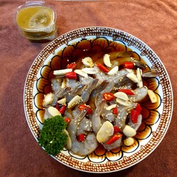 กุ้งดอง+ซีฟู้ด กุ้ง20ตัว