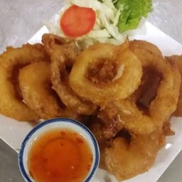 หมึกชุบแป้งทอด
