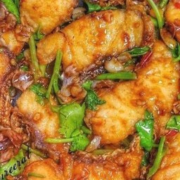 Stir Fried Sea Bass With Celery