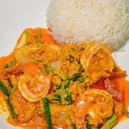 ผัดผงกะหรี่(เป็นกับข้าว)