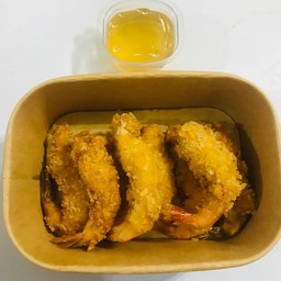 กุ้งชุบแป้งทอด