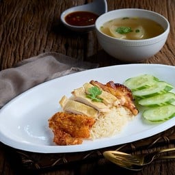 ข้าวผสม 3 อย่างพิเศษ