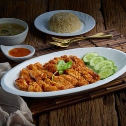 ไก่ทอดเนื้อล้วน