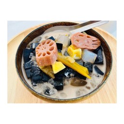 เฉาก๊วย (ใส่ท็อปปิ้ง)