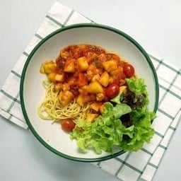สปาเก็ตตี้ซอสมะเขือเทศ