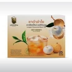 ชาดำ อัสสัมลำใย 25 ซอง