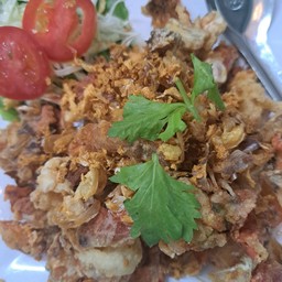 ปูนิ่มทอดกระเทียม