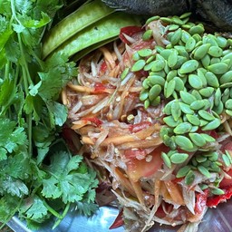 ตำปูลาวปลาร้าสุก