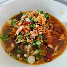 ข้าวซอยน้ำคั่วเส้นสด