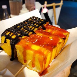 ปังปิ้งสตอเบอรี่ + ช็อคโกแลต