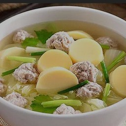 ต้มจืดเต้าหู้หมูสับ