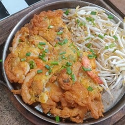 หอยทอด (คชสาร1) ไรเดอร์รับอาหารที่ร้านคนมักเส้น