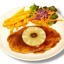 สเต็กหมูบาร์บีคิว