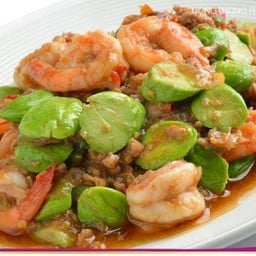 สตอผัดกะปิกุ้ง