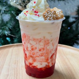 นมสดซอสสตรอว์เบอร์รี่-Fresh Strawberry Milke