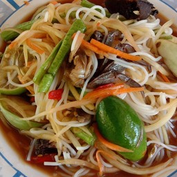 ตำซั่วปูปลาร้า