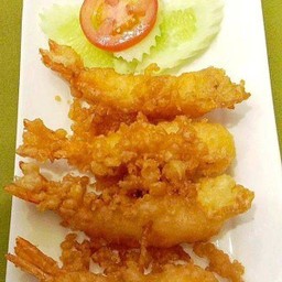 กุ้งชุบแป้งทอด