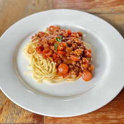 สปาเก็ตตี้ซอสหมู