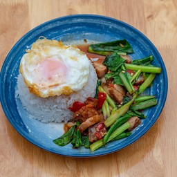 ข้าวผัดคะน้า