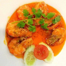 กุ้งอบซอส