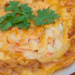 ไข่เจียวกุ้ง